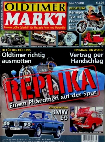 Deckblatt Oldtimer Markt (05/2010)
